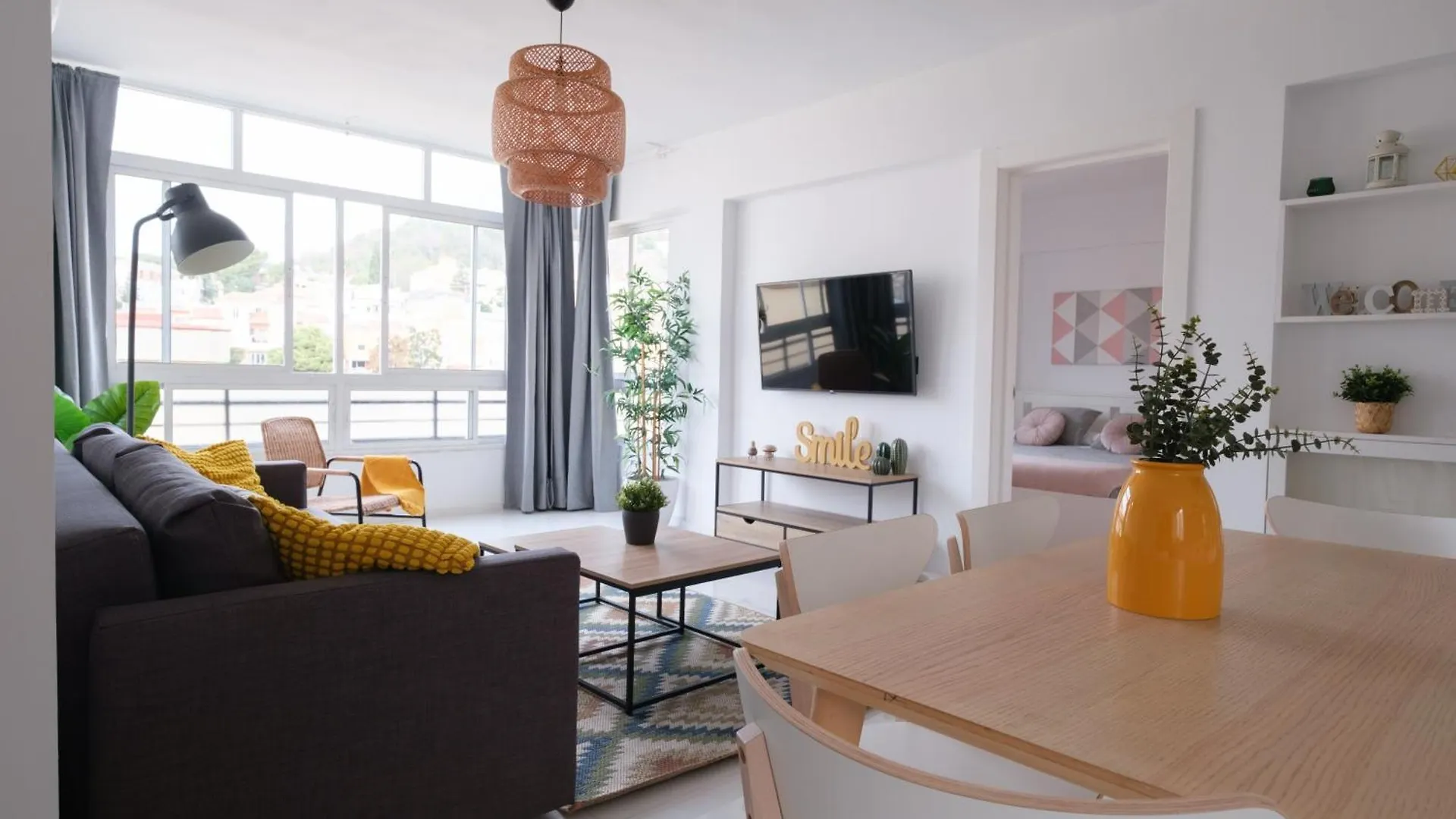 Wonderful Central Apartment Panoramics Views Wifi Malaga